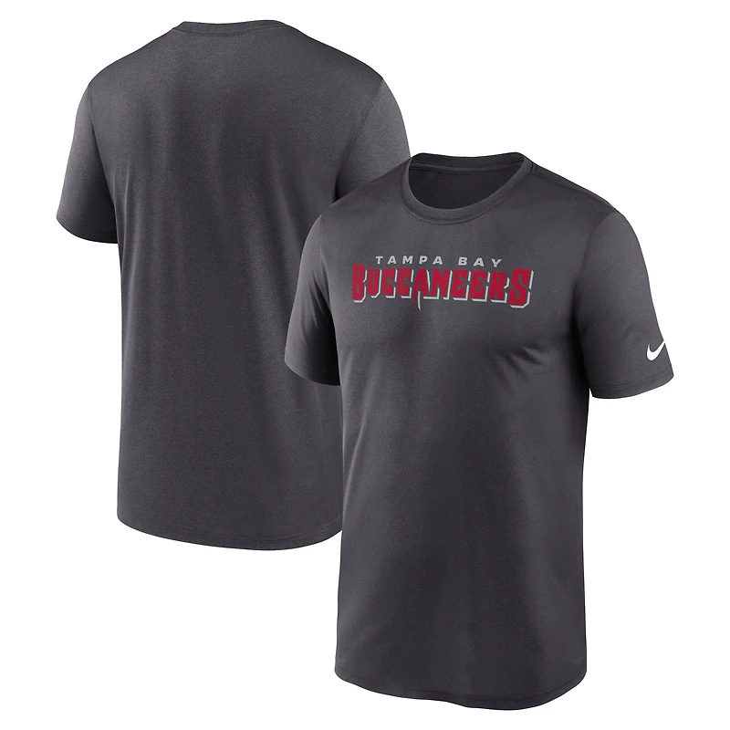 Men's Nike Red Tampa Bay Buccaneers Primetime Legend Wordmark Dri-FIT T-Shirt