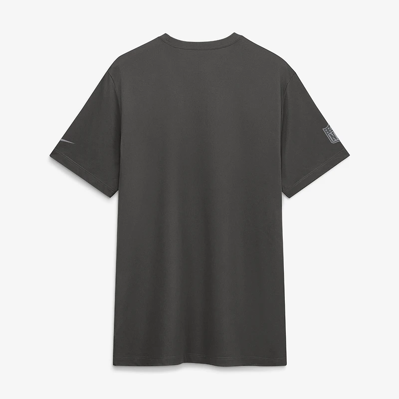 Men's Nike Pewter Tampa Bay Buccaneers Sideline Lead The Charge Legend Dri-FIT T-Shirt