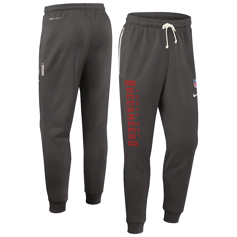 Pantalon fuselé Nike Pewter Tampa Bay Buccaneers Sideline Standard Issue Ground Game Dri-FIT pour homme