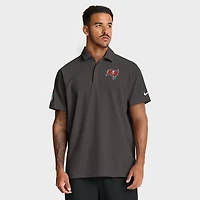 Men's Nike Pewter Tampa Bay Buccaneers Sideline Woven Dri-FIT Polo