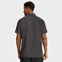 Polo tissé Nike Dri-FIT pour homme, couleur étain, des Buccaneers de Tampa Bay