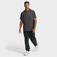 Polo tissé Nike Dri-FIT pour homme, couleur étain, des Buccaneers de Tampa Bay