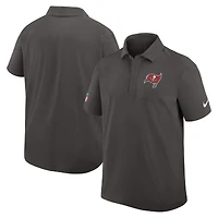 Men's Nike Pewter Tampa Bay Buccaneers Sideline Woven Dri-FIT Polo