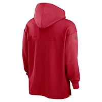 Men's Nike  Red Tampa Bay Buccaneers 2023 Sideline Lightweight Performance Hooded Top