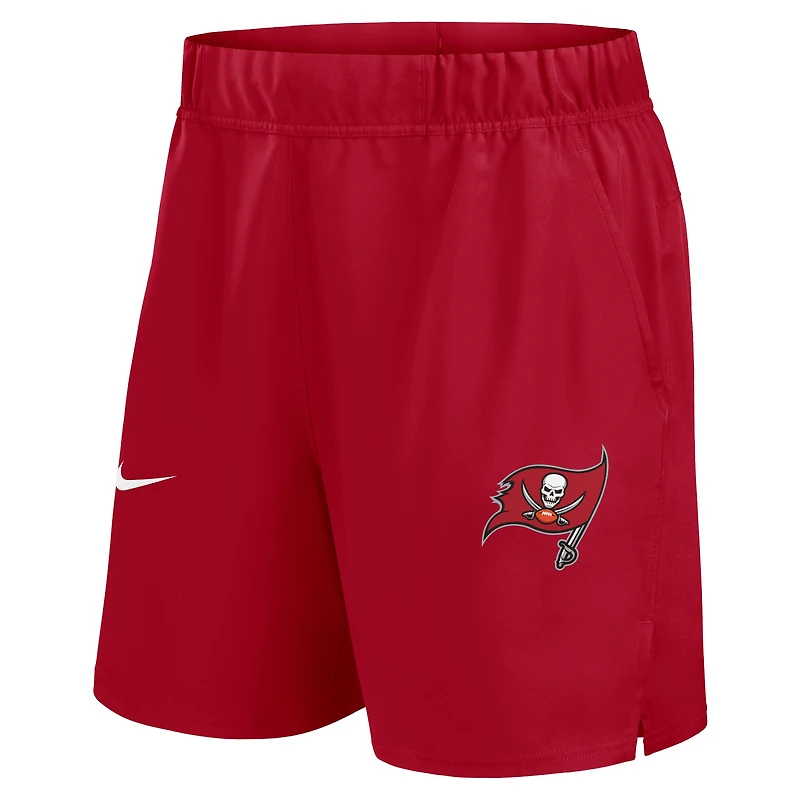 Short Nike rouge Tampa Bay Buccaneers Blitz Victory Dri-FIT pour homme