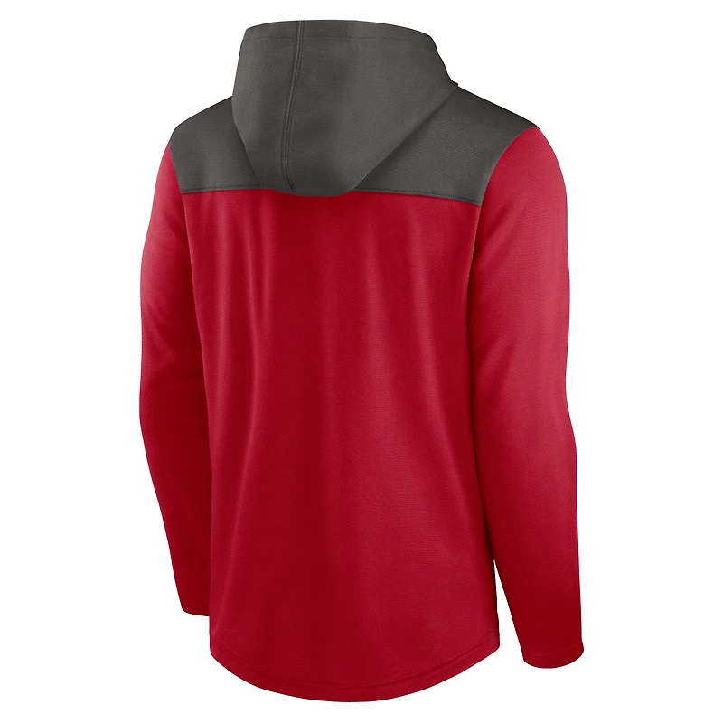 Sweat à capuche Nike rouge Tampa Bay Buccaneers Fan Gear pour homme
