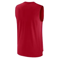 Débardeur rouge pour homme Tampa Bay Buccaneers Muscle Trainer Nike