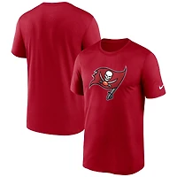 T-shirt Nike rouge pour homme avec logo Primetime Legend Performance des Tampa Bay Buccaneers