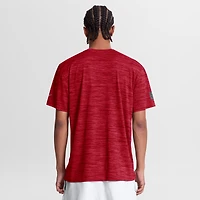 T-shirt Nike rouge Tampa Bay Buccaneers Sideline Double Covered Dri-FIT Velocity pour homme