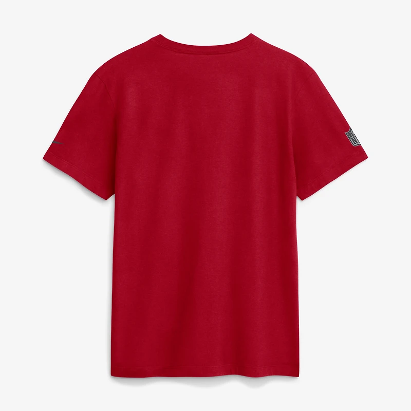 Men's Nike Red Tampa Bay Buccaneers Sideline Dri-FIT T-Shirt