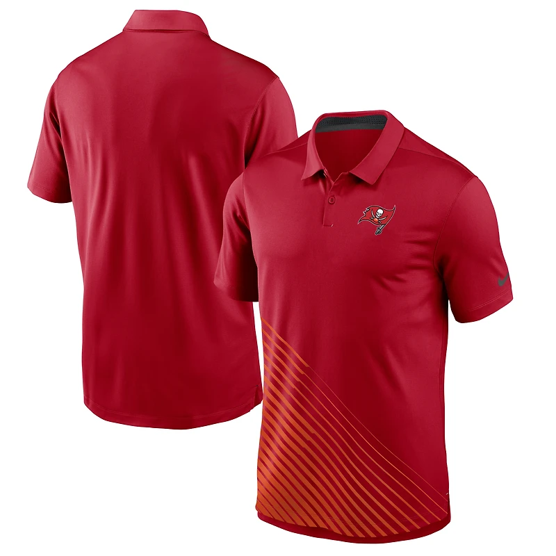 Polo Nike Tampa Bay Buccaneers Vapor rouge pour homme