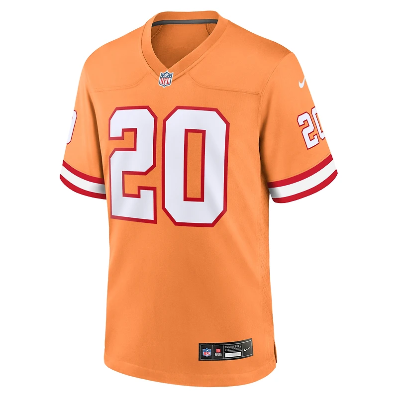 Men's Nike Ronde Barber Orange Tampa Bay Buccaneers Retired Player Alternate Game Jersey