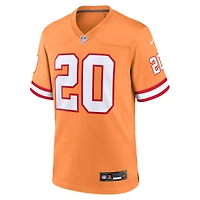Men's Nike Ronde Barber Orange Tampa Bay Buccaneers Retired Player Alternate Game Jersey