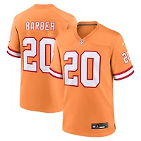 Men's Nike Ronde Barber Orange Tampa Bay Buccaneers Retired Player Alternate Game Jersey