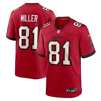Maillot Nike Ryan Miller rouge des Tampa Bay Buccaneers pour homme