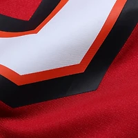 Men's Nike SirVocea Dennis Red Tampa Bay Buccaneers Game Jersey