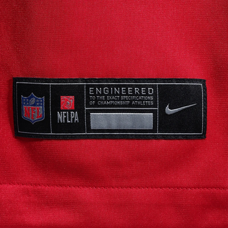 Maillot Nike Tez Johnson rouge des Buccaneers de Tampa Bay pour homme