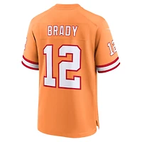 Men's Nike Tom Brady Orange Tampa Bay Buccaneers Retired Player Alternate Game Jersey