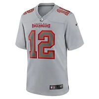 Jeu de mode Atmosphere Tampa Bay Buccaneers Nike Tom Brady Silver pour homme - Maillot