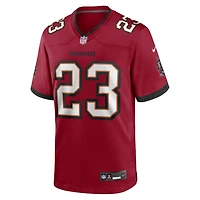 Maillot de match Nike Tykee Smith rouge des Buccaneers Tampa Bay pour homme