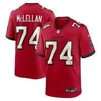 Men's Nike Tyler McLellan  Red Tampa Bay Buccaneers Team Game Jersey