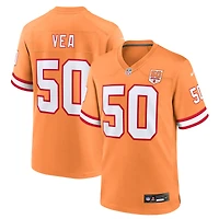 Men's Nike Vita Vea Creamsicle  Tampa Bay Buccaneers 50th Season Game Jersey