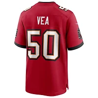 Men's Nike Vita Vea Red Tampa Bay Buccaneers Game Jersey
