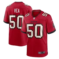 Maillot de match Nike Vita Vea rouge des Buccaneers Tampa Bay pour homme
