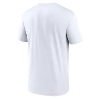 T-shirt Nike blanc pour homme des Tampa Bay Buccaneers Legend Icon Performance