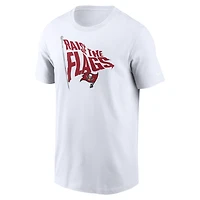 T-shirt essentiel local des Buccaneers de Tampa Bay Nike pour homme, blanc