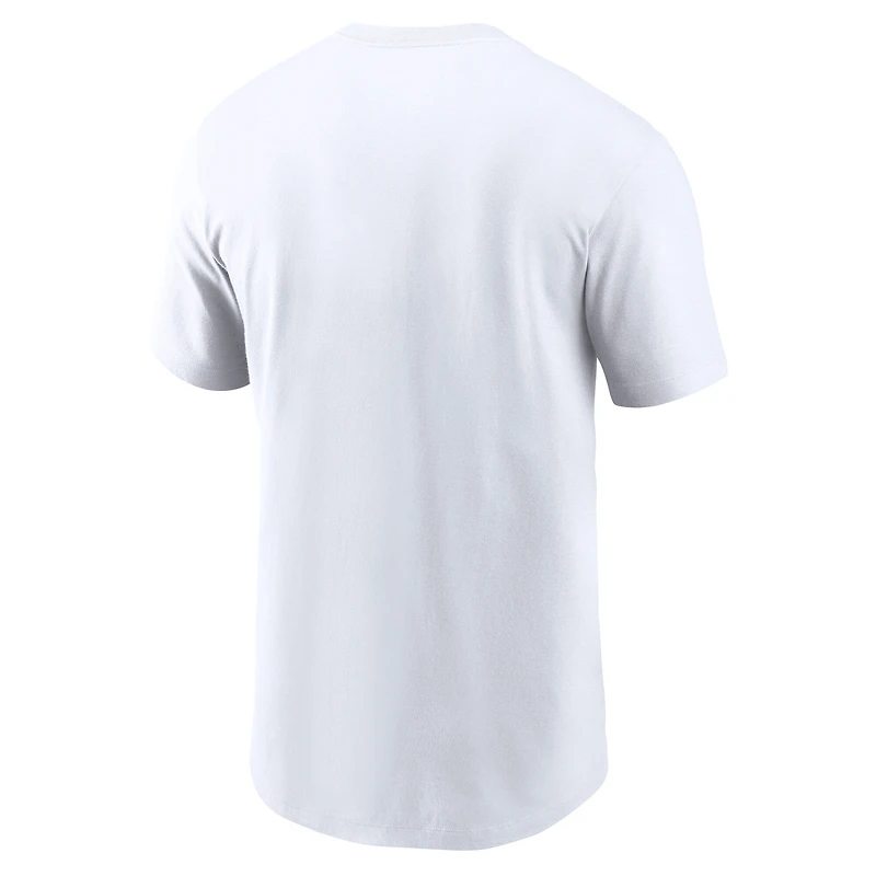 T-shirt Nike blanc pour homme avec logo Primetime Helmet des Tampa Bay Buccaneers