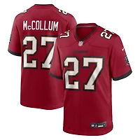 Maillot de joueur match Nike Zyon McCollum pour hommes, rouge, Tampa Bay Buccaneers