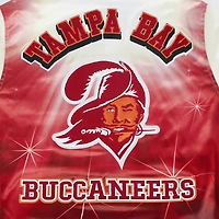 Veste à boutons-pression en satin sublimé Pro Standard Cream Tampa Bay Buccaneers pour homme
