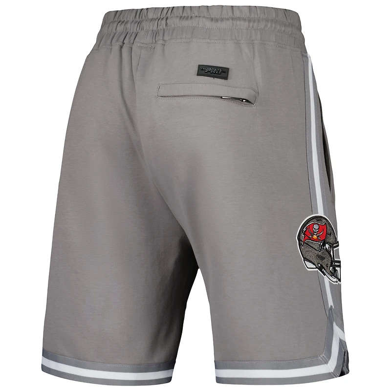 Short en chenille classique Pro Standard gris Tampa Bay Buccaneers pour hommes