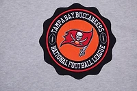 Sweat-shirt Pro Standard pour hommes, gris chiné, avec emblème des Buccaneers de Tampa Bay