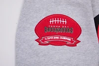Sweat-shirt Pro Standard pour hommes, gris chiné, avec emblème des Buccaneers de Tampa Bay