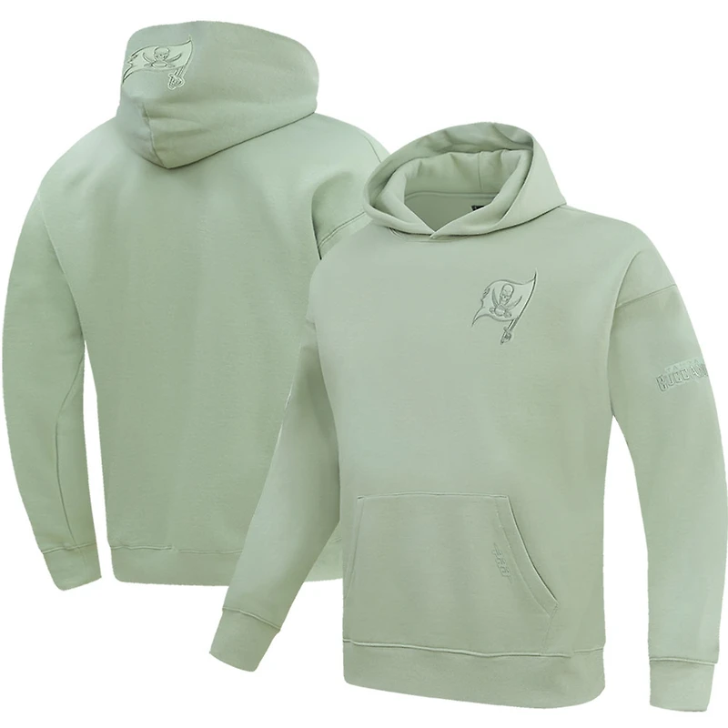 Sweat à capuche neutre épaules tombantes Pro Standard pour hommes, vert clair, Tampa Bay Buccaneers