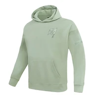 Sweat à capuche neutre épaules tombantes Pro Standard pour hommes, vert clair, Tampa Bay Buccaneers