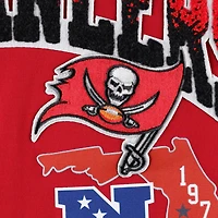 T-shirt rouge Pro Standard de la collection Hometown des Buccaneers Tampa Bay pour hommes