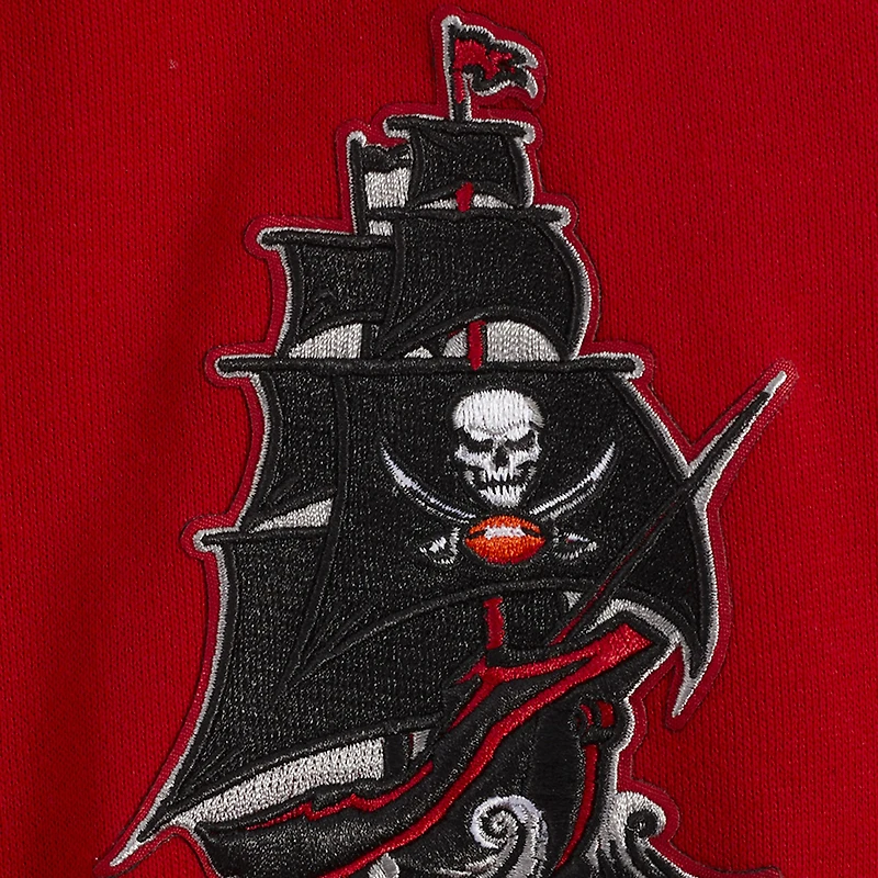 Sweat-shirt à enfiler épaules tombantes Turn It Up Pro Standard pour homme des Buccaneers de Tampa Bay, rouge