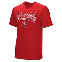 T-shirt adaptatif rouge de l'équipe locale des Buccaneers Tampa Bay pour hommes