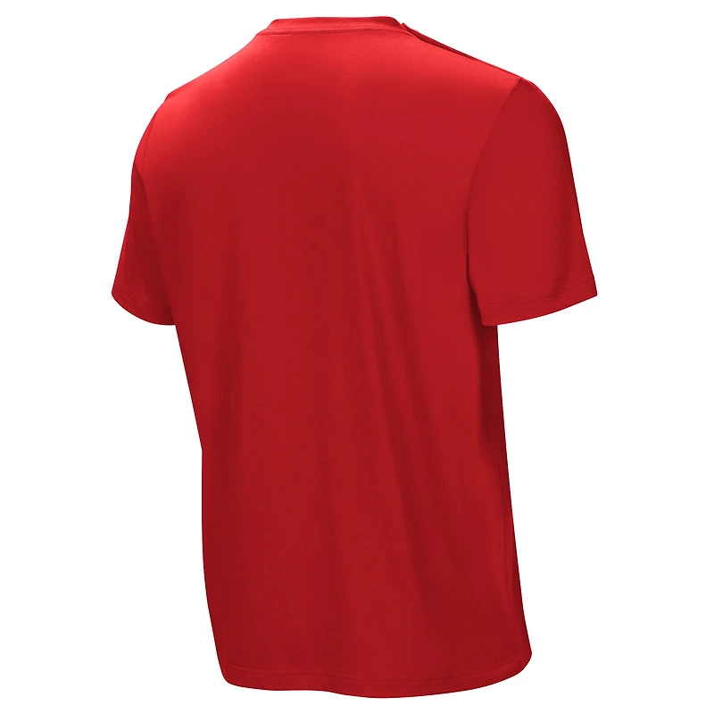 T-shirt adaptatif rouge de l'équipe locale des Buccaneers Tampa Bay pour hommes
