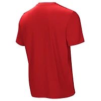 T-shirt adaptatif rouge de l'équipe locale des Buccaneers Tampa Bay pour hommes