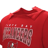 T-shirt adaptatif rouge de l'équipe locale des Buccaneers Tampa Bay pour hommes