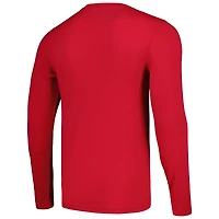 T-shirt à manches longues rouge Tampa Bay Buccaneers Impact pour homme