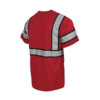 Men's Red Tampa Bay Buccaneers Safety Heavyweight T-Shirt