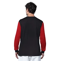Men's Starter Black/Red Tampa Bay Buccaneers Thursday Night Gridiron Long Sleeve T-Shirt