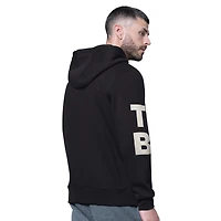 Men's Starter Black Tampa Bay Buccaneers Handoff Fleece Hoodie Sweatshirt