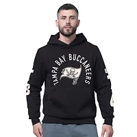 Sweat à capuche en polaire noir Starter pour homme des Tampa Bay Buccaneers Handoff