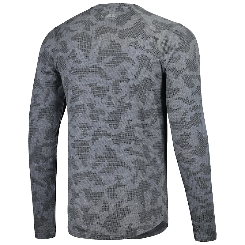 T-shirt à manches longues Starter Heather Charcoal Tampa Bay Buccaneers pour hommes